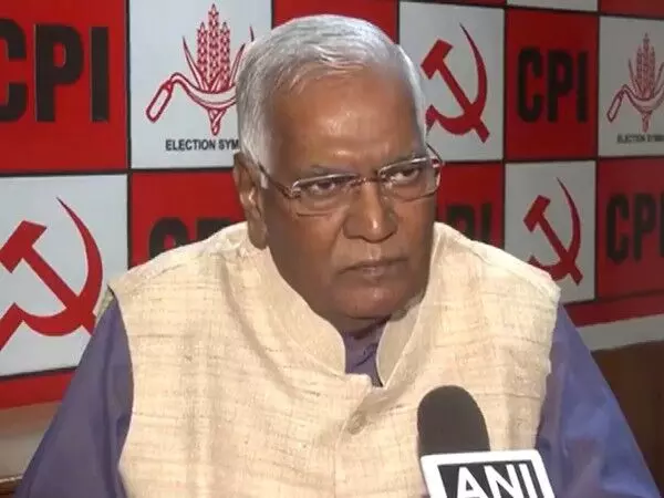 झारखंड के लोग भाजपा के प्रचार और उसके नेताओं से सहमत नहीं हैं: CPI के डी राजा ने चुनावी रुझानों पर कहा