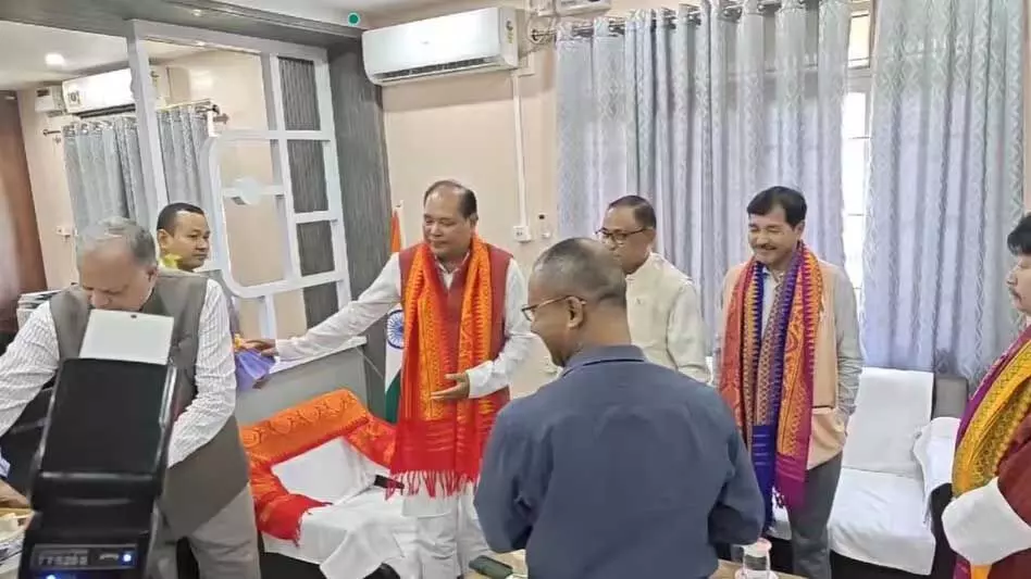 Assam के अध्यक्ष बिस्वजीत दैमारी बोडोलैंड विश्वविद्यालय में प्रमुख चर्चाओं में शामिल