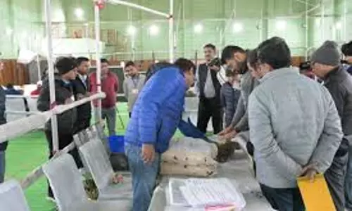 Rudraprayag: केदारनाथ विस सीट पर उपचुनाव के लिए मतगणना शुरू Rudraprayag: केदारनाथ विस सीट पर उपचुनाव के लिए मतगणना शुरू