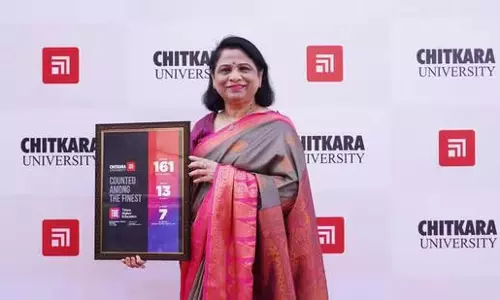 Chitkara University , विषय विज्ञान में योगदान के लिए मान्यता मिली Chitkara University , विषय विज्ञान में योगदान के लिए मान्यता मिली