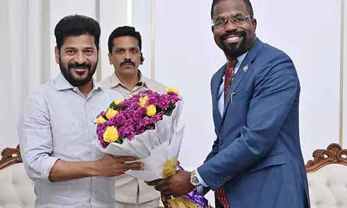 अमेरिका के साउथ कैरोलिना हाउस ऑफ रिप्रेजेंटेटिव्स के सदस्य ने Telangana CM से शिष्टाचार भेंट की