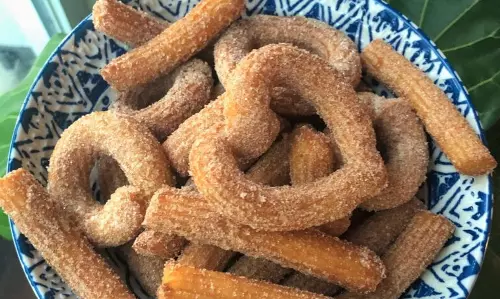 दालचीनी चूरोस रेसिपी
