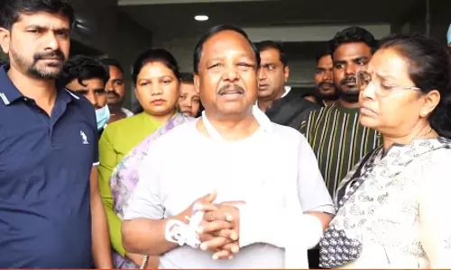 हॉस्पिटल से डिस्चार्ज हुए मंत्री रामविचार नेताम