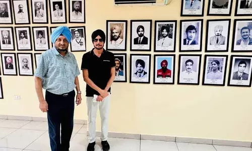 Chandigarh: ओलंपियन का सम्मान किया गया