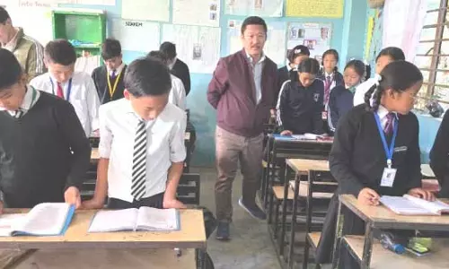 Sikkim : स्कूल शिक्षा सचिव ने उत्तर सिक्किम के स्कूलों का दौरा किया Sikkim : स्कूल शिक्षा सचिव ने उत्तर सिक्किम के स्कूलों का दौरा किया