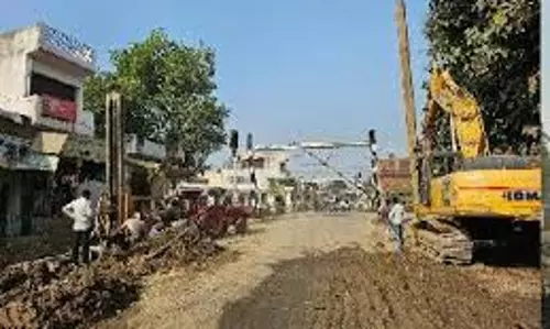 Muzaffarnagar: रेशू विहार रेलवे अंडरपास का निर्माण शुरू हुआ Muzaffarnagar: रेशू विहार रेलवे अंडरपास का निर्माण शुरू हुआ