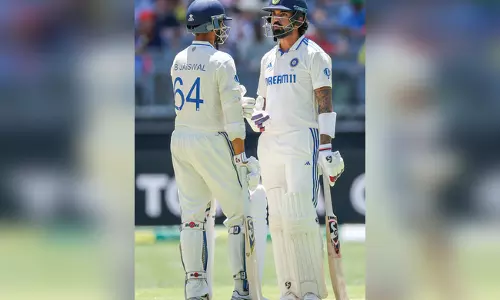 IND vs AUS: जायसवाल और राहुल के नाबाद अर्धशतक, भारत को 218 रन की बढ़त