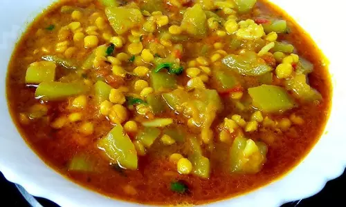 चना दाल घिया रेसिपी
