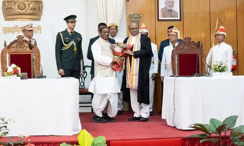Manipur उच्च न्यायालय के 8वें मुख्य न्यायाधीश के रूप में शपथ ली