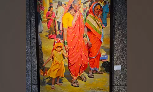 Delhi: अभिव्यक्ति प्रदर्शनी में विविध कलाकारों की रचनात्मक यात्रा का जश्न मनाया गया Delhi: अभिव्यक्ति प्रदर्शनी में विविध कलाकारों की रचनात्मक यात्रा का जश्न मनाया गया