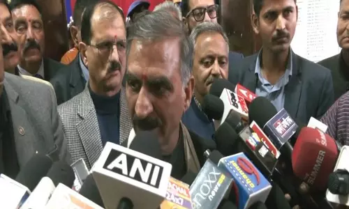हिमाचल प्रदेश के CM Sukhu ने वायनाड उपचुनाव में जीत पर प्रियंका गांधी को बधाई दी