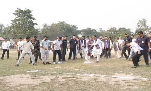 Tripura सरकार शहरी और ग्रामीण क्षेत्रों में खेल बुनियादी ढांचे के विकास के लिए प्रतिबद्ध