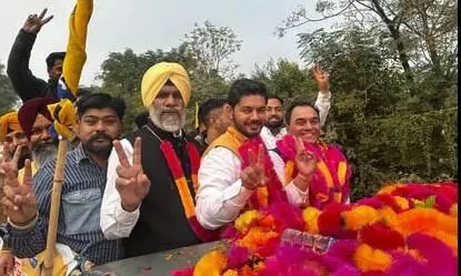 Chabbewal: AAP के नवोदित उम्मीदवार इशांक ने भाजपा, कांग्रेस को हराया