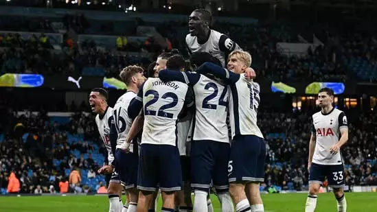 Tottenham Hotspur ने मैनचेस्टर सिटी को 4-0 से हराया पेप गार्डियोला