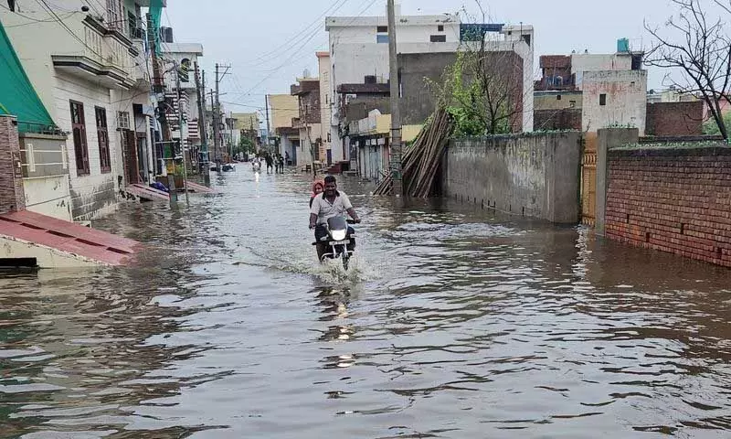 Haryana : अंबाला में जलभराव की समस्या के समाधान के लिए