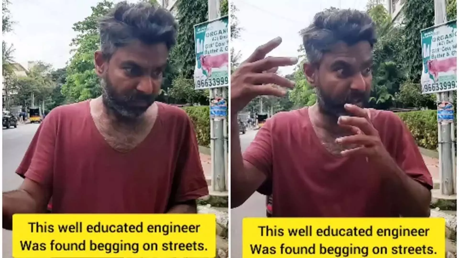 Viral Video: कभी इंजीनियर रहे, अब बेंगलुरु की सड़कों पर मांग रहे हैं भीख