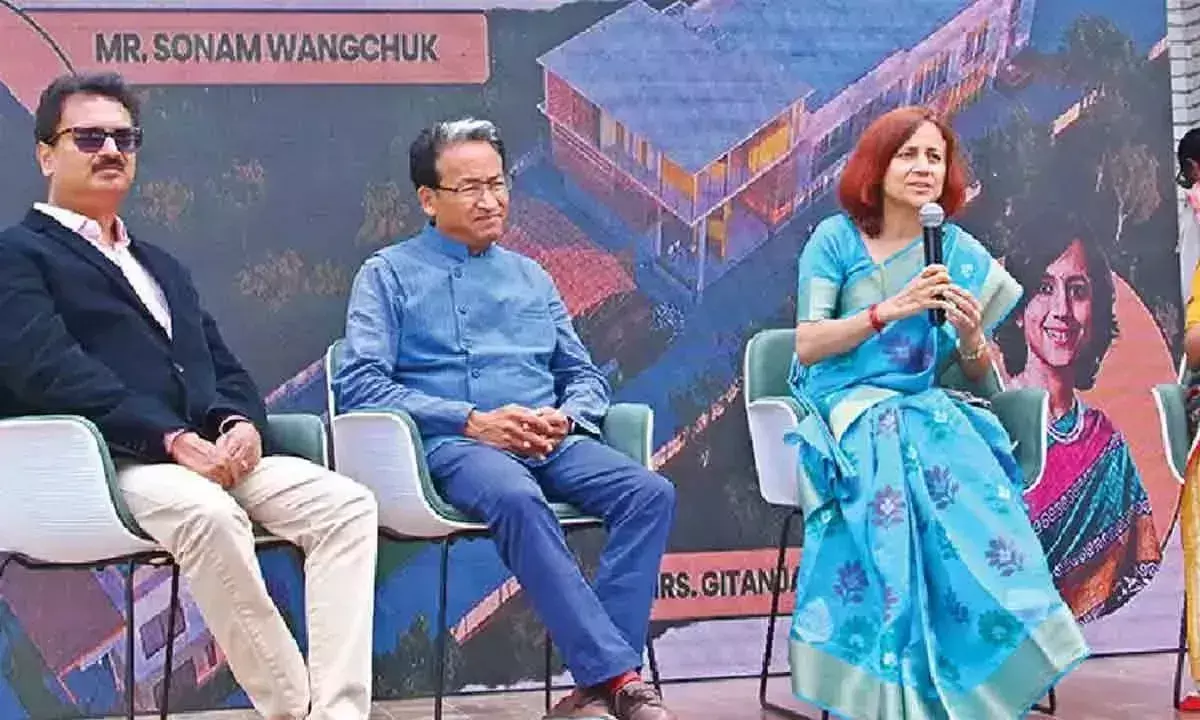 Wangchuk शिक्षा भारत में शिक्षा प्रणाली को पुनर्परिभाषित कर रही है: सोनम वांगचुक