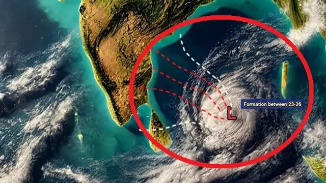 Cyclone फेंगल: बंगाल की खाड़ी पर कम दबाव का क्षेत्र विकसित, यहां जानें इसकी दिशा