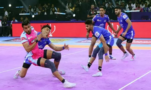 Pro Kabaddi League: हरियाणा स्टीलर्स ने जयपुर पिंक पैंथर्स पर जीत के साथ 13 अंक हासिल किए
