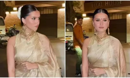 Tara Sutaria अपने एक्स अदार जैन की रोका नाईट पर Tara Sutaria अपने एक्स अदार जैन की रोका नाईट पर