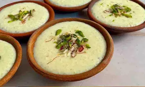 Shahi Phirni Recipe : खास मौके  पर बनाएं ये शाही केसर बादाम फिरनी