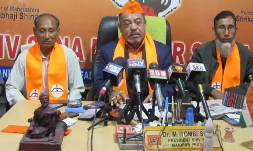 Manipur Shiv Sena: मौजूदा संकट पर भाजपा की निष्क्रियता पर सवाल उठाए Manipur Shiv Sena: मौजूदा संकट पर भाजपा की निष्क्रियता पर सवाल उठाए