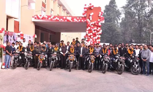 Haryana :  राष्ट्रीय दुग्ध दिवस पर बाइक रैली करनाल डेयरी संस्थान पहुंची