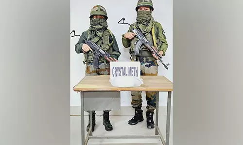 Assam राइफल्स ने संयुक्त अभियान में बदरघाट में 16 करोड़ रुपये मूल्य का एक किलो मादक पदार्थ जब्त किया