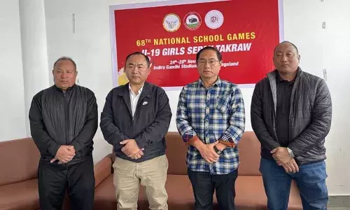 Nagaland 68वें राष्ट्रीय स्कूल गेम्स अंडर-19 सेपक टकराव की मेजबानी करेगा Nagaland 68वें राष्ट्रीय स्कूल गेम्स अंडर-19 सेपक टकराव की मेजबानी करेगा