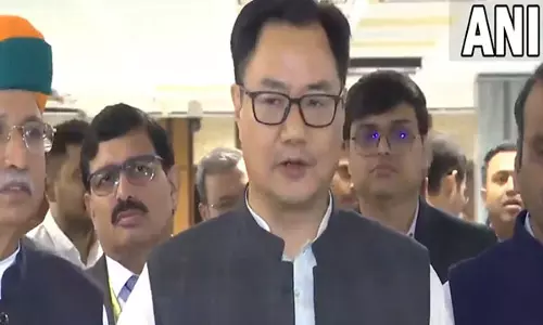 सरकार किसी भी विषय पर चर्चा के लिए तैयार है, केवल अनुरोध है कि सदन अच्छे से चले: Kiren Rijiju