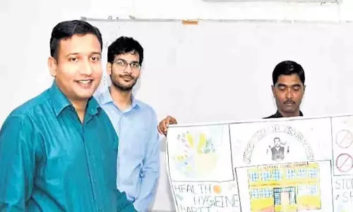 Hyderabad: आदिलाबाद के बच्चों को स्वास्थ्य और स्वच्छता का पाठ पढ़ाया गया Hyderabad: आदिलाबाद के बच्चों को स्वास्थ्य और स्वच्छता का पाठ पढ़ाया गया