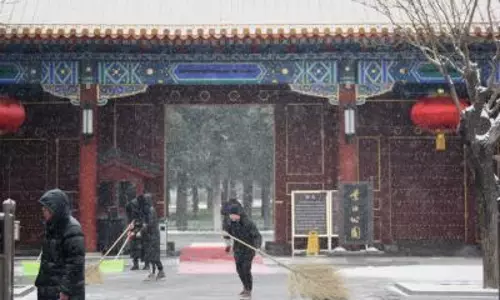 Beijing शीत लहर, बारिश और हिमपात के लिए तैयार