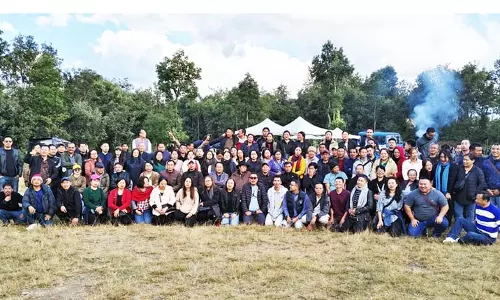 Nagaland मुद्रण एवं लेखन सामग्री निदेशालय वार्षिक स्टाफ पिकनिक