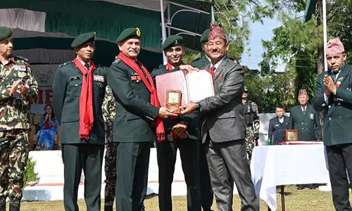 सेना प्रमुख जनरल उपेंद्र द्विवेदी Nepal में पूर्व सैनिकों की रैली में हुए शामिल