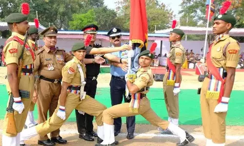 मेहदीपटनम गैरिसन ग्राउंड में 76वां NCC दिवस मनाया गया मेहदीपटनम गैरिसन ग्राउंड में 76वां NCC दिवस मनाया गया