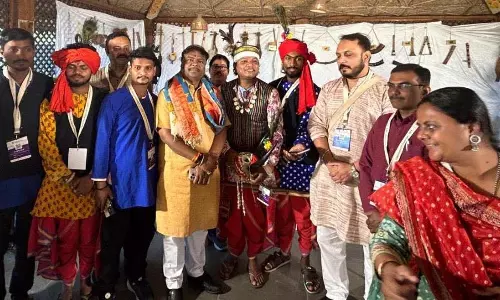 मंत्री कश्यप भाग्यनगर हैदराबाद में आयोजित लोकमंथन कार्यक्रम में शामिल हुए