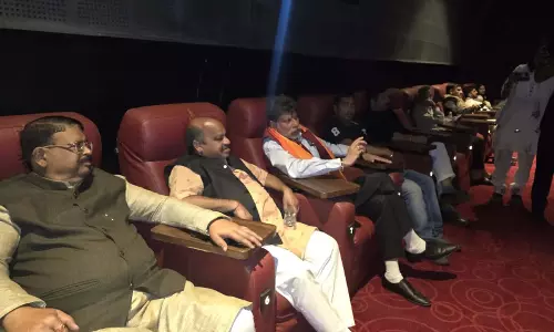BJP प्रदेश अध्यक्ष किरण देव सिंह ने देखी द साबरमती रिपोर्ट फिल्म