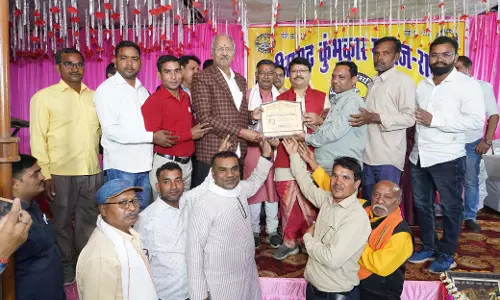 कुंभकार समाज के युवक-युवती परिचय सम्मेलन में शामिल हुए सांसद बृजमोहन अग्रवाल