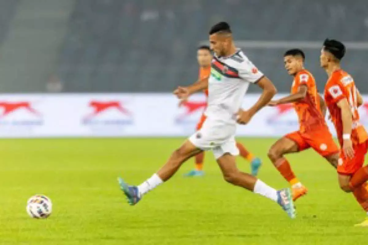 ISL 2024-25:10 नॉर्थईस्ट यूनाइटेड एफसी ने पंजाब एफसी के खिलाफ तीन अंक हासिल किए