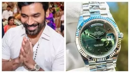 Dhanush की रोलेक्स घड़ी भारत में लक्जरी कारों की कीमत को दे सकती है आसानी से टक्कर