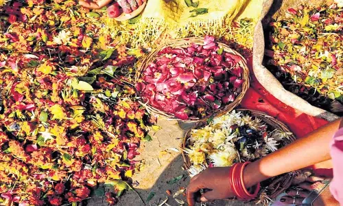 Kerala: टीडीबी, केरल सरकार पुष्प अपशिष्ट के पुनर्चक्रण के लिए भूमि की पहचान करेगी Kerala: टीडीबी, केरल सरकार पुष्प अपशिष्ट के पुनर्चक्रण के लिए भूमि की पहचान करेगी