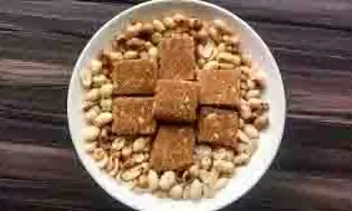 Gud ki Barfi: ठंड में बनाएं मूंगफली और गुड़ की बर्फी Gud ki Barfi: ठंड में बनाएं मूंगफली और गुड़ की बर्फी