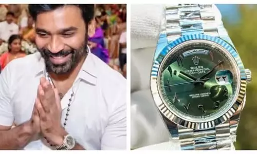 Dhanush की रोलेक्स घड़ी भारत में लक्जरी कारों की कीमत को दे सकती है आसानी से टक्कर Dhanush की रोलेक्स घड़ी भारत में लक्जरी कारों की कीमत को दे सकती है आसानी से टक्कर
