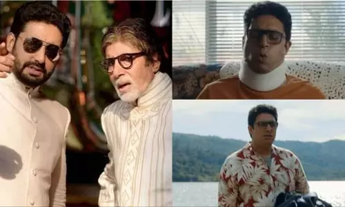 I Want to Talk देखकर भावुक हुए अमिताभ बच्चन, की अभिषेक बच्चन की तारीफ I Want to Talk देखकर भावुक हुए अमिताभ बच्चन, की अभिषेक बच्चन की तारीफ