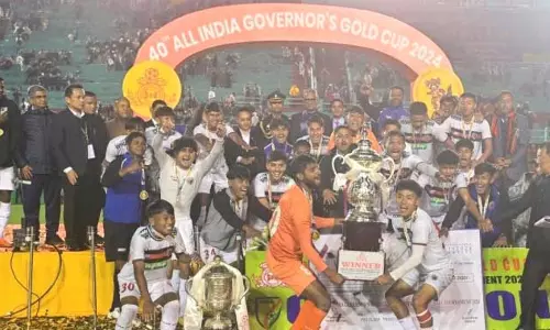 Sikkim : नॉर्थईस्ट यूनाइटेड एफसी ने 40वां गवर्नर गोल्ड कप जीता Sikkim : नॉर्थईस्ट यूनाइटेड एफसी ने 40वां गवर्नर गोल्ड कप जीता