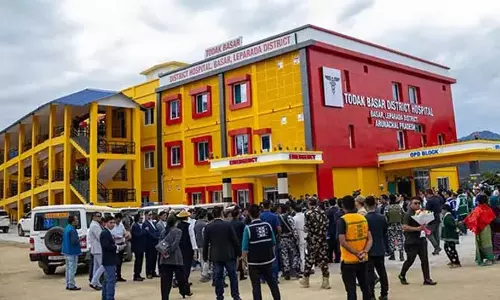 Arunachal के मुख्यमंत्री पेमा खांडू ने लेपराडा में टोडक बसर जिला अस्पताल का उद्घाटन Arunachal के मुख्यमंत्री पेमा खांडू ने लेपराडा में टोडक बसर जिला अस्पताल का उद्घाटन