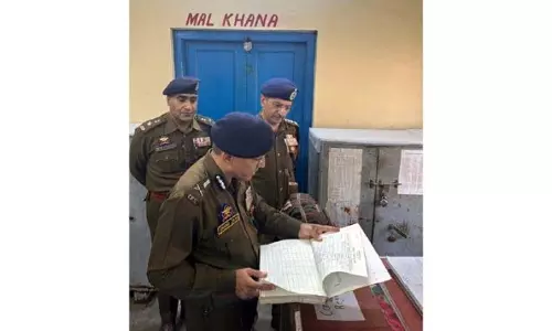 ADGP जम्मू ने बिश्नाह पुलिस स्टेशन का औचक निरीक्षण किया
