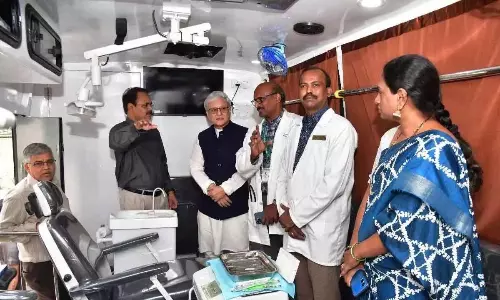 Telangana : राज्यपाल ने राजभवन कर्मचारियों के लिए चिकित्सा जांच शिविर का उद्घाटन Telangana : राज्यपाल ने राजभवन कर्मचारियों के लिए चिकित्सा जांच शिविर का उद्घाटन