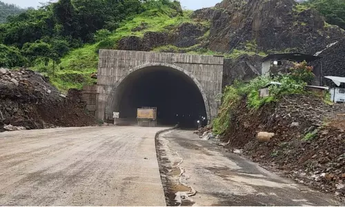 Mumbai-Goa राजमार्ग पर कशेडी सुरंग यातायात के लिए फिर बंद