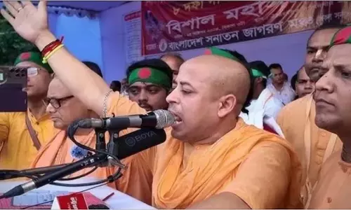 BIG BREAKING: ISKCON के चिन्मय प्रभु गिरफ्तार